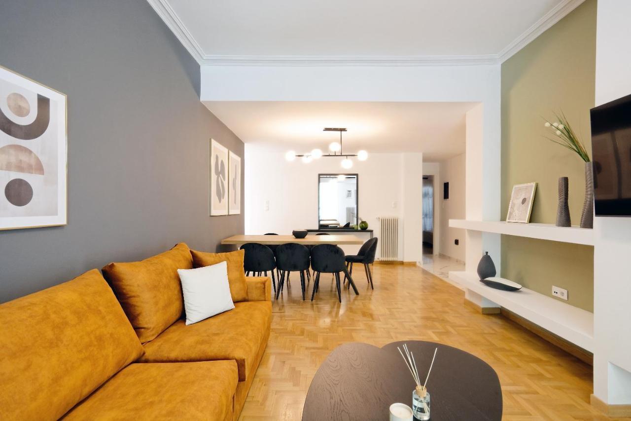 Elegant Big Apartment In Athens Center With Balcony المظهر الخارجي الصورة