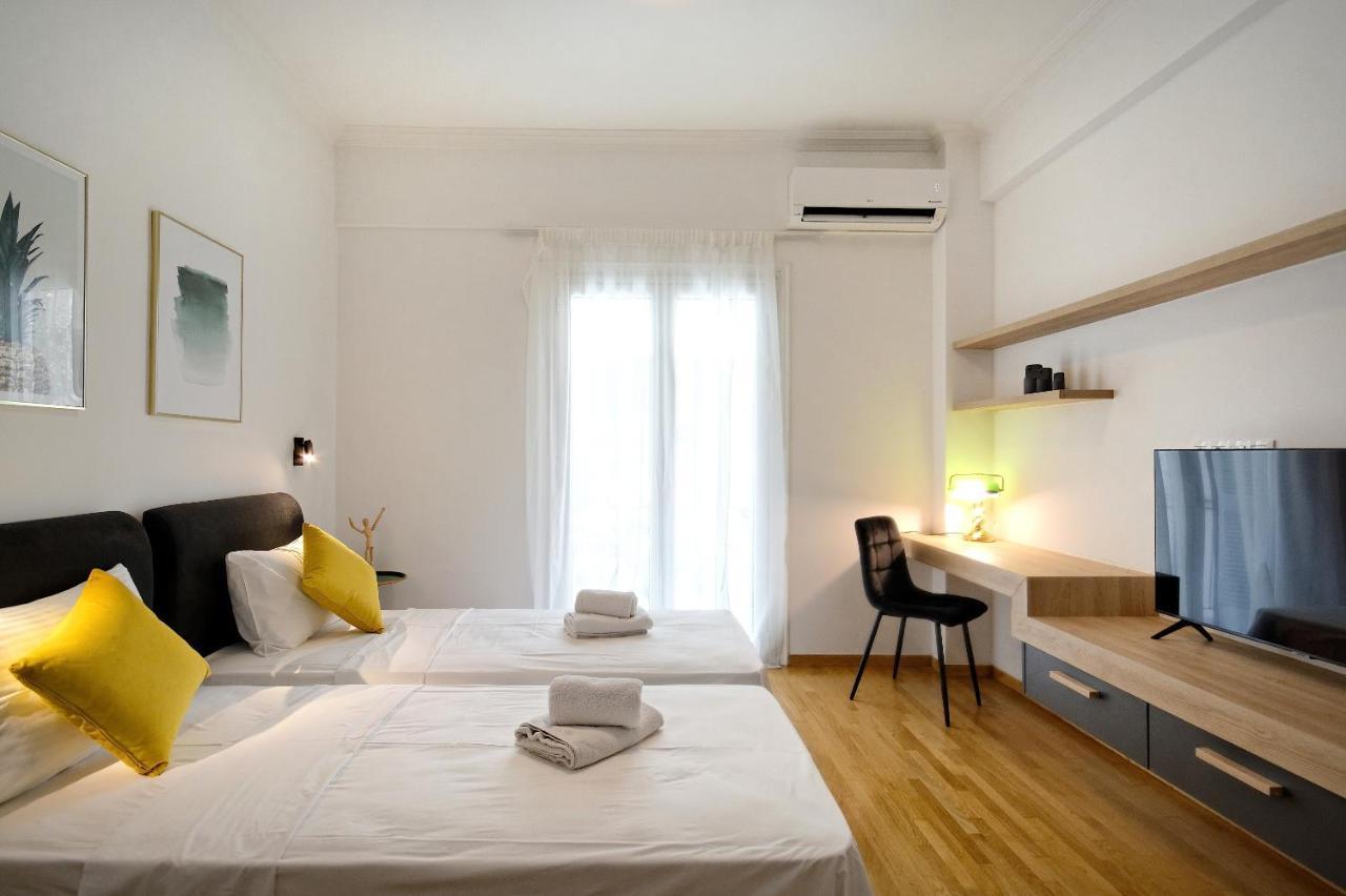 Elegant Big Apartment In Athens Center With Balcony المظهر الخارجي الصورة